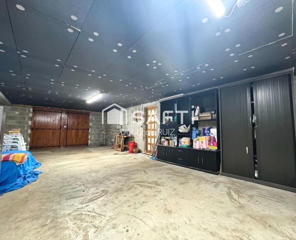 MAISON INDIVIDUELLE- SOUS-SOL TOTAL- ATELIER 230m2
