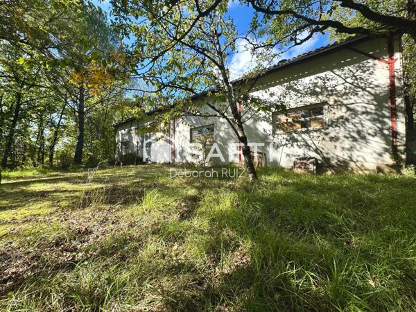MAISON INDIVIDUELLE- SOUS-SOL TOTAL- ATELIER 230m2