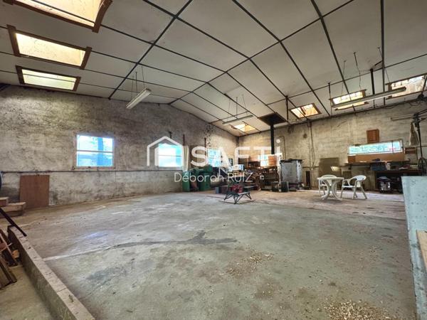 MAISON INDIVIDUELLE- SOUS-SOL TOTAL- ATELIER 230m2