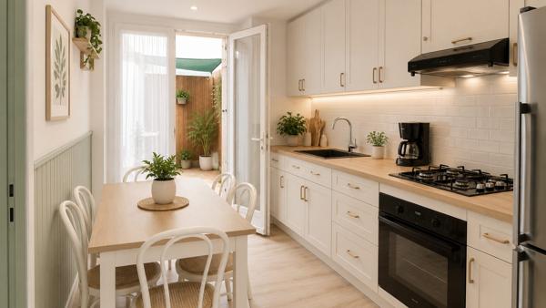 ROCHEFORT -  Maison à étage avec 3 chambres et garage  à 15 mn  à pied du centre-ville