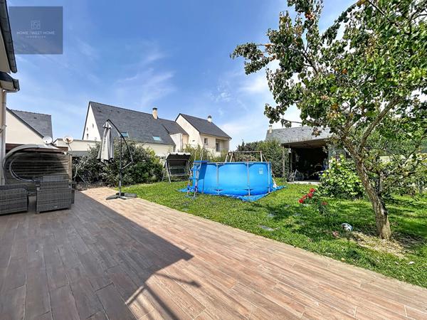 TRELAZE - ST BARTHÉLEMY Maison familiale 151 m2 vie de plain pied 4 chambres garage Trelaze