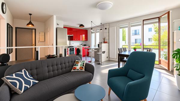 Appartement
         3 pièces
        - 65 m² Exclusivité 335 000 € *