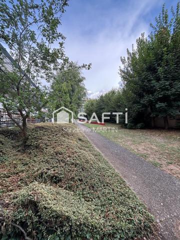 Duplex 90m2, terrasse 22m2, jardin,  garage et cave attenante