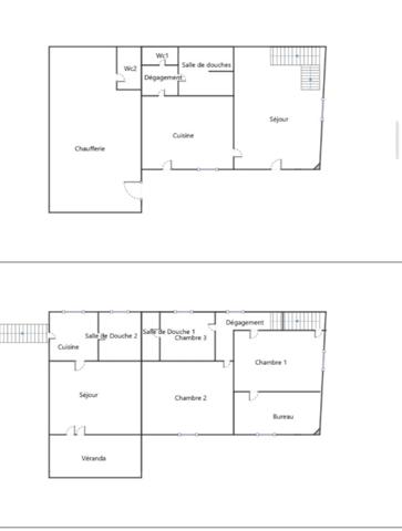 Maison et appartement à vendre, proche du centre de GREZIEU-LA-VARENNE.