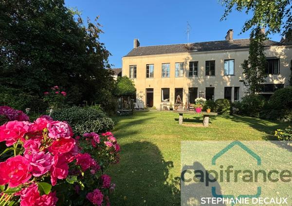 A VENDRE : MAISON DE MAÎTRE DE CHARME, 315 M², JARDIN ARBORÉ ET 5 DÉPENDANCES – 286 900 €