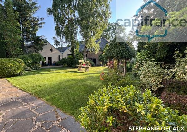 A VENDRE : MAISON DE MAÎTRE DE CHARME, 315 M², JARDIN ARBORÉ ET 5 DÉPENDANCES – 286 900 €