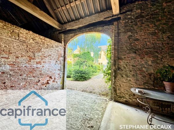 A VENDRE : MAISON DE MAÎTRE DE CHARME, 315 M², JARDIN ARBORÉ ET 5 DÉPENDANCES – 286 900 €
