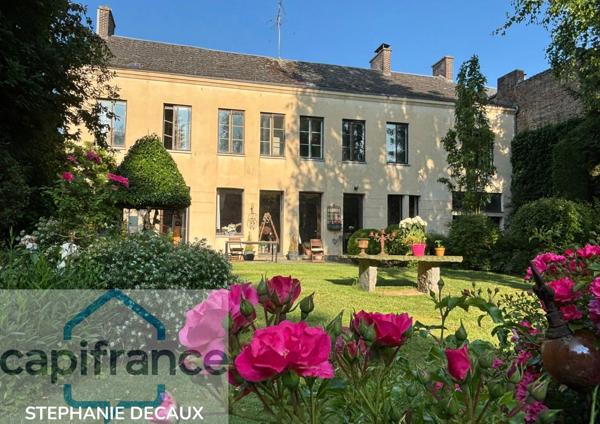 A VENDRE : MAISON DE MAÎTRE DE CHARME, 315 M², JARDIN ARBORÉ ET 5 DÉPENDANCES – 286 900 €