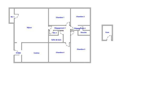 Appartement à vendre    5 pièces • 101,73 m2 Remoulins