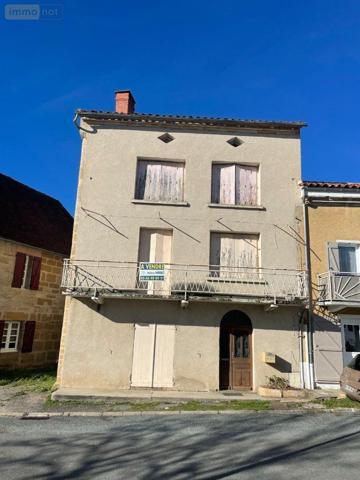 Maison de ville à vendre à Lacapelle-Marival dans le Lot (46120), ref : 46030/MAIS/510