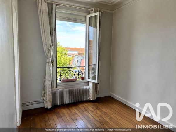 Appartement à vendre 3 pièces 39,78 m² Bois-Colombes