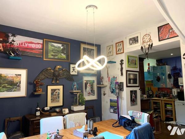 Rouen – Quartier Jouvenet : Maison ancienne avec extension bois et jardin sans vis-à-vis