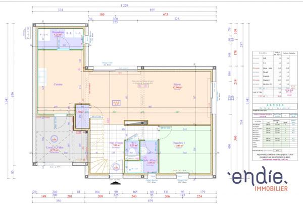 EXCLUSIVITÉ - MAISON RÉCENTE  (2021) - DPE A - 120 M2 - 4 CHAMBRES - 2 SALLES D’EAU - 2 WC - TERRAIN 435 M2