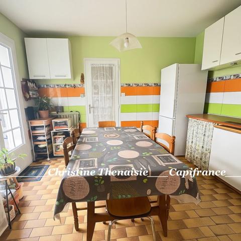 Maison à vendre 4 chambres dont 2 de plain-pied + 2 salles d'eau + 2 wc + Garage - Terrain piscinable SAINT HILAIRE DE RIEZ (85)