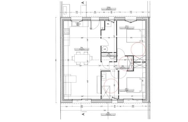 MAISON NEUVE EN COURS DE CONSTRUCTION