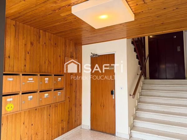 Appartement 104m2 avec séchoir et cave sécurisée