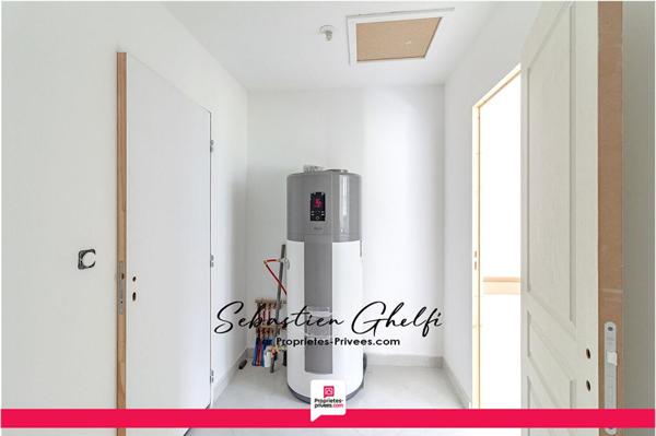 maison de plain-pied avec 3 chambres-cellier-garage-jardin