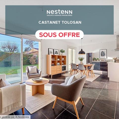 Maison 4 pièces 73 m² - Jardin Sud - Garage - Castanet-Tolosan