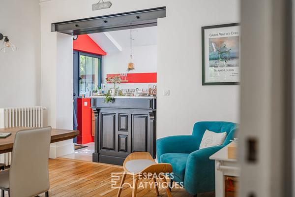 Maison de maître avec jardin et terrasses quartier préfecture