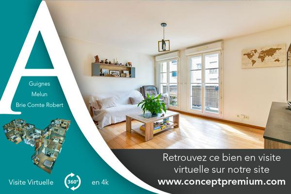 Appartement 2 pièces à vendre - Centre-ville de Brie-Comte-Robert