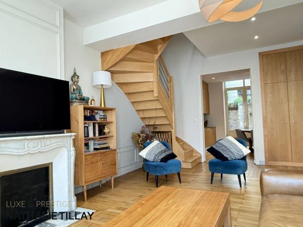 Orleans recouvrance, appartement duplex avec terrasse, 2 chambres, Cave.
