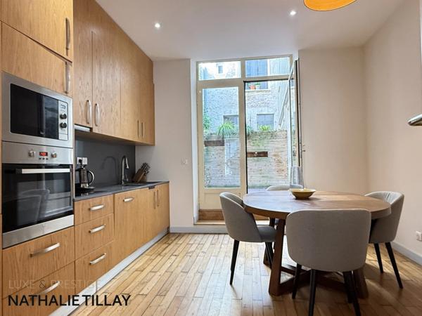 Orleans recouvrance, appartement duplex avec terrasse, 2 chambres, Cave.