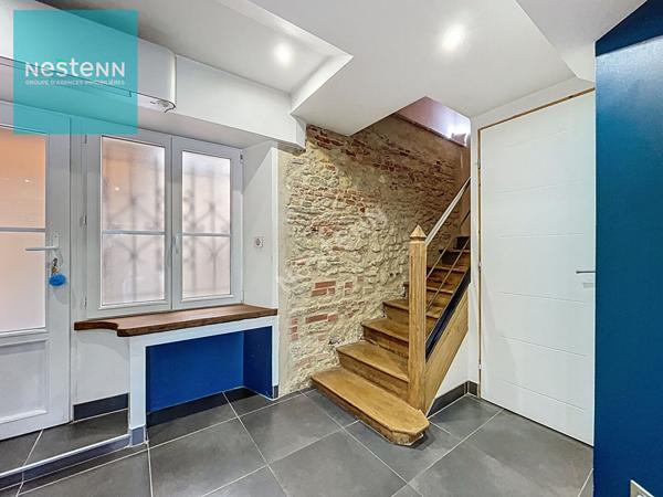 Maison de ville à vendre, 4 chambres, jardin centre Villefranche De Lauragais