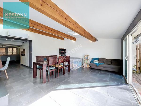 Maison de ville à vendre, 4 chambres, jardin centre Villefranche De Lauragais