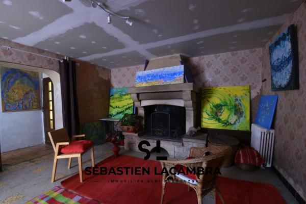 Le Fraysse (81430) Grande maison de village 5 pièces avec terrasse, garage et terrain boisé – Le Fraysse, proche Alban