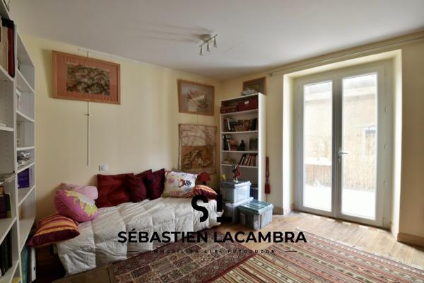 Le Fraysse (81430) Grande maison de village 5 pièces avec terrasse, garage et terrain boisé – Le Fraysse, proche Alban