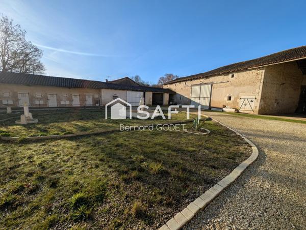 Ensemble immobilier rural avec dépendances équestres