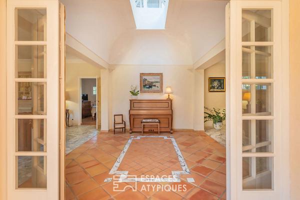 Bastide familiale avec vue mer