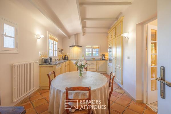 Bastide familiale avec vue mer