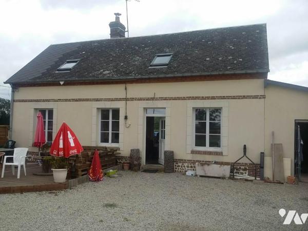 MONTREUIL L'ARGILLE BELLE MAISON BRIQUS ET PIERRES DE 76m²