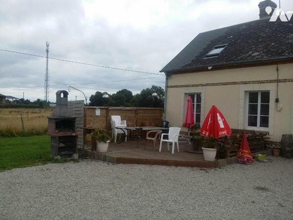 MONTREUIL L'ARGILLE BELLE MAISON BRIQUS ET PIERRES DE 76m²