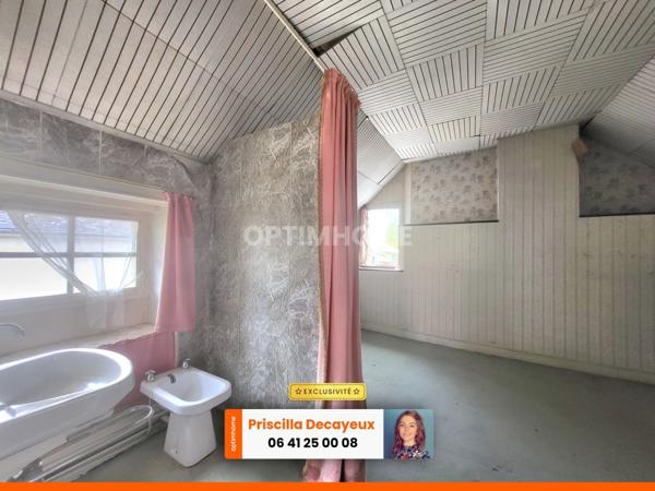 Ensemble immobilier à rénover - 2 maisons individuelles - terrain - 82 000€