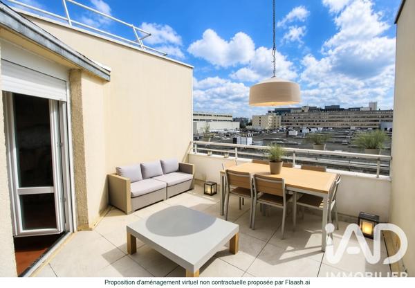 Appartement à vendre 5 pièces 87,62 m² Ivry-sur-Seine