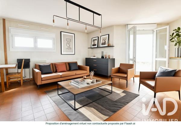 Appartement à vendre 5 pièces 87,62 m² Ivry-sur-Seine