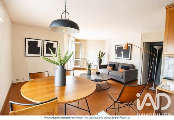 Appartement à vendre 5 pièces 87,62 m² Ivry-sur-Seine