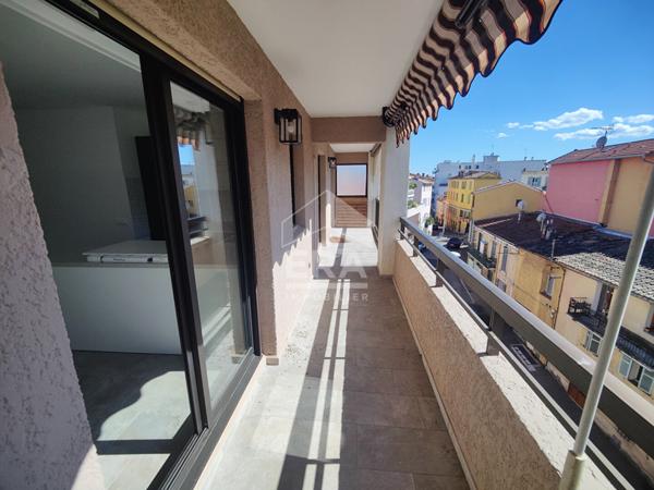 VIAGER LIBRE - Dernier étage rénové au coeur de Cagnes-sur-Mer