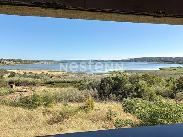 Grande propriété de 1.2 ha à rénover avec vue exceptionnelle sur l'étang, le village pittoresque de Bages et les Pyrénées Narbonne