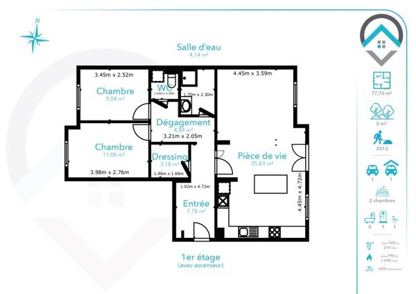 Vente / Appartement