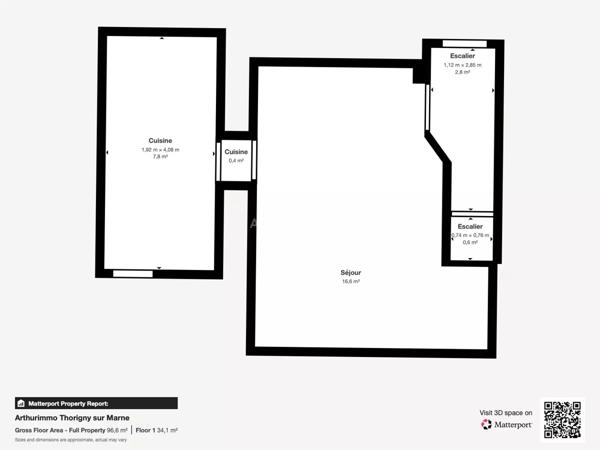 Vente Maison de ville 3 pièces 82 m2 à Saint-Thibault-des-Vignes