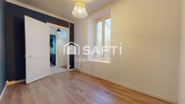 Charmante maison de ville avec 2 chambres et cours