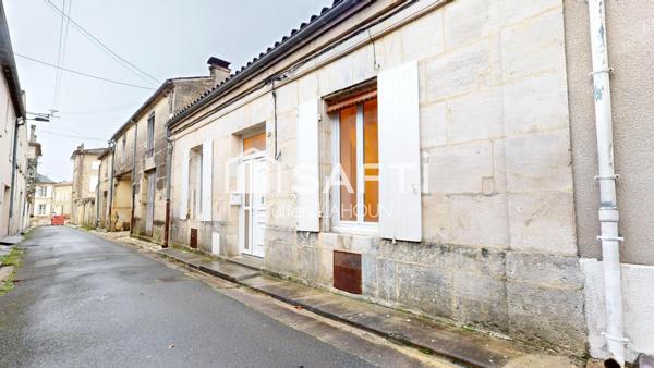 Charmante maison de ville avec 2 chambres et cours