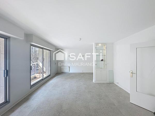 T4  87 m² traversant avec 2 balcons au calme