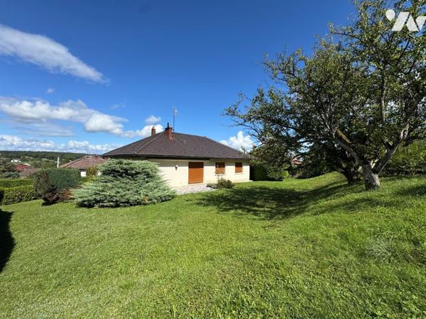 MAISON SEMI PLAIN-PIED 180 M2 GRAND-CHARMONT AVEC TERRAIN AU CALME