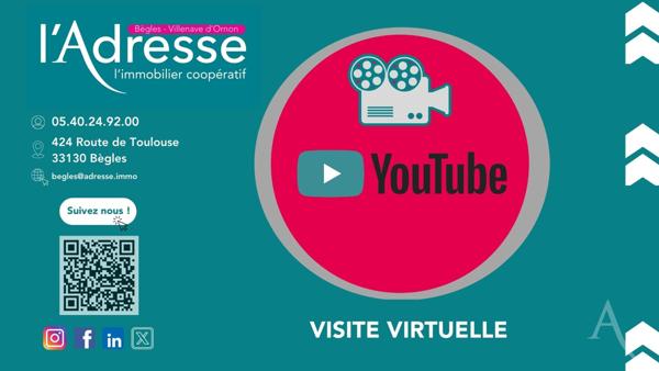 À VENDRE - Appartement T3 avec balcon et parkings