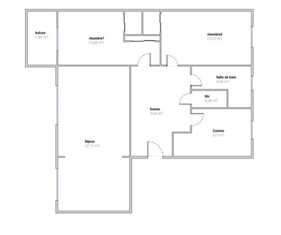 Appartement à vendre 4 pièces 65 m² Lyon 3