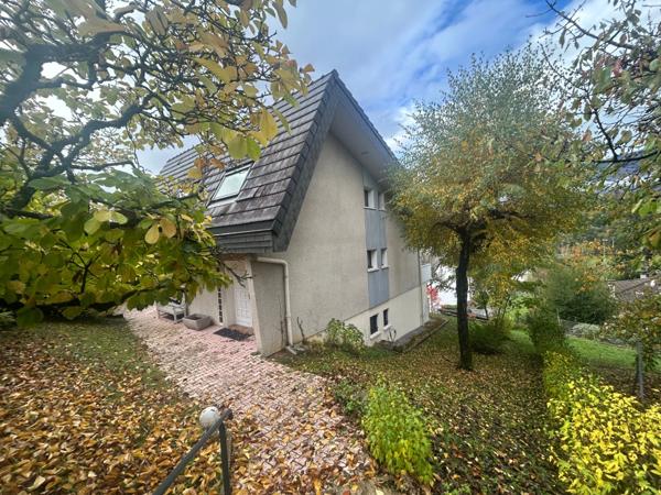 aix les bains quarter résidentiel maison 5 pièces 122 m2, sous sol complet, garage, sur terrain de 846 m2 env